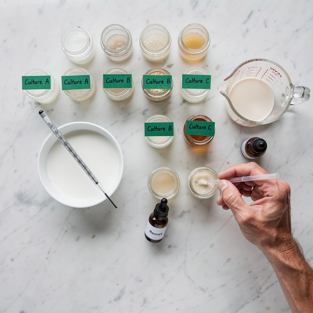 Milchsäuregärung Kulturen und Fermentation Prozess